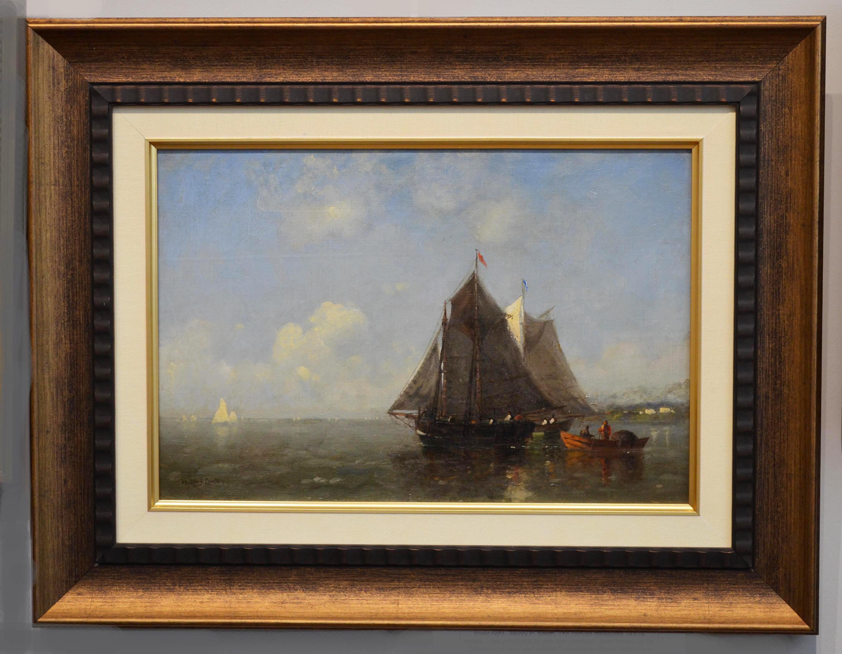 Fishing Boats, Casco Bay, 1883 | New England Art Exchange